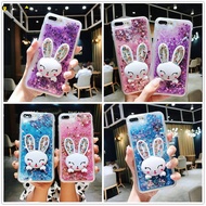 Xiaomi Redmi 9 10X K30 K20 6 Pro 8A 8 7A 7 Phone Case Quicksand Liquid Rabbit Holder Stand Glitter B