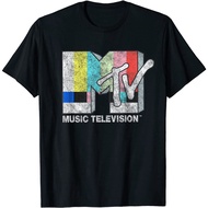 MTV Vintage TV Signal Logo T-Shirt