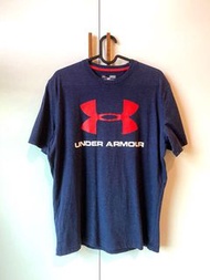 UA Under armour 短袖 短t T恤 休閒短袖 運動T恤 男生衣服 吸濕排汗衫 速乾衣 涼爽透氣上衣 運動上衣 健身居家跑步訓練(M