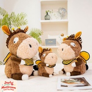Cute Bee Donkey Plush Doll Funny Funny Donkey Doll Table Companion Doll Children Pillow Birthday Gif