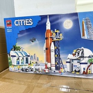 Compatible City Space Rocket Launch Center 60351 Boy Assembled Building Block Toy Children Gift