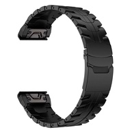 Quickfit 26mm Titan Dây đeo màu cam Garmin Fenix ​​8 Vòng đeo tay bằng thép không gỉ 51mm Kim loại G