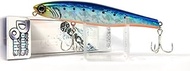 JACKALL Minnow Dice, Double Odds 135, 5.3 inches (135 mm), 0.9 oz (26 g), Blue Back Sardines/Magmaho