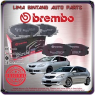 Toyota Caldina GT4 ZT ST246 AZT241 AZT246 Front / Rear Brake Pads , Disc Brake Pad Prime Ceramic Bre