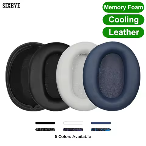 Earpads For Sony WH CH700N CH710N CH720N XB900N MDR ZX770BN Leather + Foam Headphones Cushion Ear Pa
