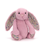 英國布偶 JELLYCAT 碎花兔兔 粉嫩粉 31cm