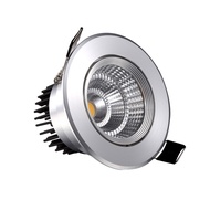 Round Dimmable Recessed COB LED Downlights 3W 5W 7W 9W 12W 15W LED Ceiling  Lights AC85~265V LED Ceiling Lamps Indoor Lighting