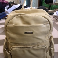 Tas Ransel Elizabeth Kulit Sintetis Kuning Original Bekas Pribadi