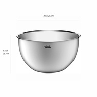 [ ตัวเลือกขนาดหลายแบบ ]Fissler กระติกน้ำ 304 ชามสแตนเลส ชามตีไข่ ชามผสม ชามสลัด ชามแป้ง ชามทำอาหารใน