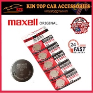 ORI Maxell CR2025 CR2016  CR1616 Lithium Battery 3V GP-27A 12V