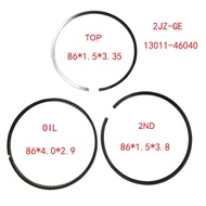 Engine Piston Ring 1JZ-GE 2JZ-GE STD 35946 28915 86MM 13011-46030 13011-46040 For Toyota Crown 3.0 M