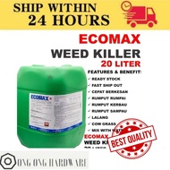 Ecomax Racun Rumput 20L Racun Lalang dan Rumput Weed Killer Racun Rumput Sambau Racun Lalang Mati Ak