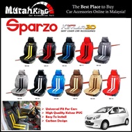 Sparzo Kevlar Carbon 3D Seat Cover Cushion Cover For Perodua Viva