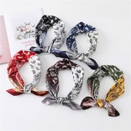 Square silk scarf for women 70 70x70cm turban bandana, beautiful, high-quality head covering to make