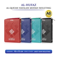 Small Quran Mini Pocket Al Hufaz A6 Al Quran Translation Tajwid Zipper Quran Memorizing Easy Cover Color