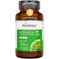 Moringa Pure Capsules | Moringa Supplement | Organic Moringa Oleifera | Moringa Leaf Powder1000 mg T