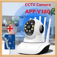 East Energy CCTV V380 Pro Terbaru CCTV Kamera Sambung Ponsel Malam Visi CCTV Kamera Wifi Sambung Pak