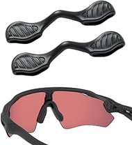 2 Pieces Replacement Nose Piece Nose Pads for Oakley RadarLock Path/RadarLock Pitch/RadarLock XL OO9170 OO9181 OO9182 OO9183 OO9196 OO9206 OO9207 OO9209 Sunglasses Frame, Black Standard Fit