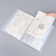 A a4 Folder Page Transparent Music Score Folder Test Paper Folder Storage Bag File Folder A4 Paper F