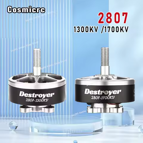 Cosmicrc 2807 1300kv /1700kv 3-6s Brushless Motor for FPV Freestyle 7 Inch Long Distance LR7 DIY Par