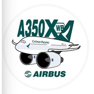 RBF Cathay A350 XWB 7CM STICKER S-C-350-CX