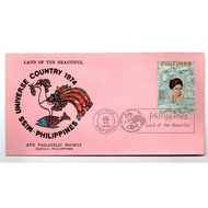 1974 Philippines Cachet FDC Projects Inaugurated by Sra Imelda Marcos Stamp