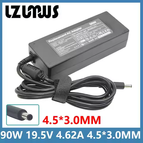 19.5V 4.62A 90W 4.5*3.0MM AC Laptop Charger For Dell XPS 11 12 13 L321X L322X Inspiron 12 14 15 24 V