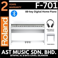 Roland F-701 88-key Digital Home Piano - White (F701 / F 701)