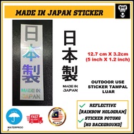 MOTOR STICKER. reflective sticker. PANTUL CAHAYA (HOLOGRAM / RAINBOW). sticker motor. helmet sticker