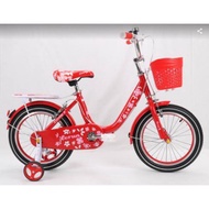 [Ready stock] basikal budak brand LERUN 16” EMILY v2 (Tiffany blue/ pink/red)