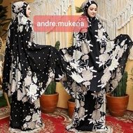 mukena batik dewasa rayon motif/ mukenah jumbo rayon motif bunga