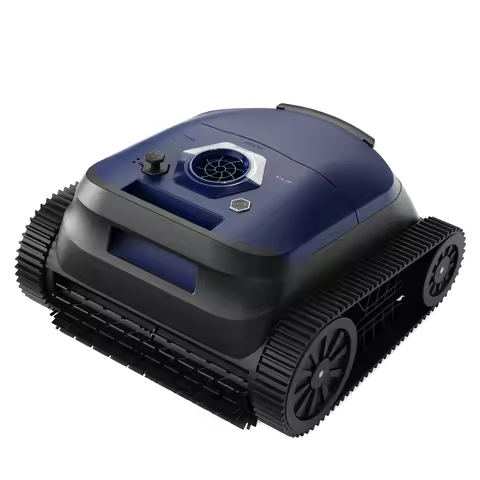 Robot Pool Vacuum Cleaner Cordless Robotic Cleaning Machine for Inground Swimming Pool AI Automatic 