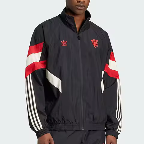 Adidas Originals Men's Sport Training Stand Collar Patchwork Jacket IS6525