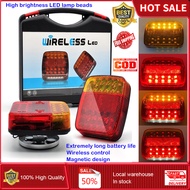 Wireless LED Truck Tail Light Trailer Rear Light Signal Warning Brake Light For Caravans Campers Lor