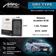 Nissan Almera N18 1.0L Turbo 2019 to 2026 AF-ALM-N18-MX Max Racing Exhaust Performance Drop-in Dry T