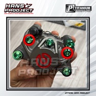 Brembo KTC 2P Caliper TITANIUM Bolts (2 Bolts) Brembo Caliper
