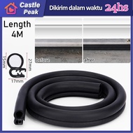 Strip Penyegelan Pintu Rana Rol 4 Meter / Karet Seal Rolling Door
