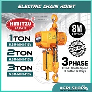 [READY STOCK] Electric Chain Hoist 415v Hoist 3 Phase Chain Block 1 Ton , 2 Ton & 3 TonCrane Lifting