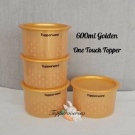 Tupperware Golden One Touch Topper Junior 600ml (2 PCS / 4 PCS)
