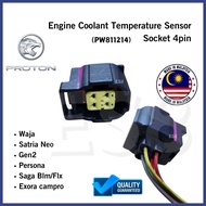 Proton Waja Gen 2 Engine Coolant Temperature Sensor/ Thermo Fan Switch Socket 4pin (PW811214)