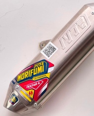 Promo Knalpot Norifumi Rocket 4 Kompetisi Bore up Standar Fullset Motor KLX150 DT BF CRF 150 WR155