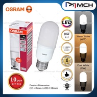 OSRAM 7W/10W/12W/15W E27 LEDVALUE STICK BULB