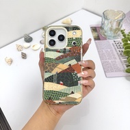 Boccaccini Meadows Patchwork Hills Case Compatible For IPhone 11 12 13 14 15 16 17 Pro Max 12Mini Co