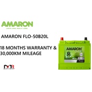 (Installation Provided) AMARON FLO 50B20L/60B24L/LS/R/RS /85D23L/95D26L/R  CAR BATTERY BATERI KERATA