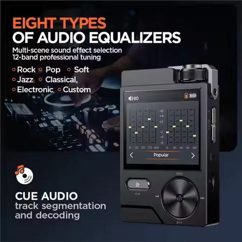 ABGI-DSP HIFI Music Player Mastering-Level HIFI Lossless High Quality Lossless Audio Hifi MP3 Walkma