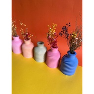 GYPSUM MARBLE FLOWER VASE | SPECIAL COLOR FLOWER VASE | BEAUTIFUL FLOWER VASE | AESTHETIC FLOWER VAS