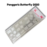 Butterfly Flow chart Ruler 2020