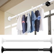 [SNNY] Retractable Clothes Drying Rod No Drill Anti-slip Side Pad Strong Load Bearing Adjustable Bedroom Bathroom Shower Curtain Tension Pole