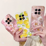 For OPPO F29 Pro 5G Case New Fashion Flower Cover Soft Clear Silicone Back Cover For OPPO F29 Pro CP