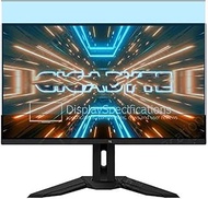Puccy 2 Pack Anti Blue Light Screen Protector Film, compatible with Gigabyte M32Q 31.5" TPU Guard （ 
